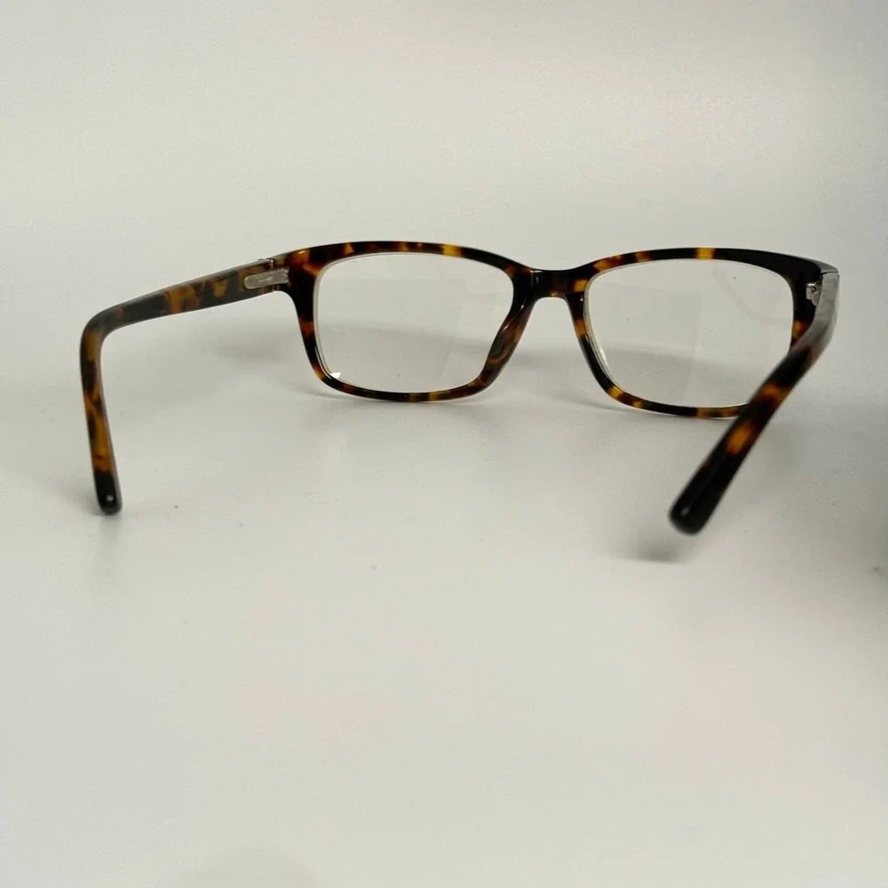 Calvin‎ Klein CK Eyeglasses Frames Tortoise Shell Rectangle 52-16-135 409 Brown